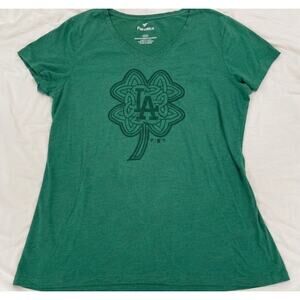Fanatics Los Angeles Dodgers St. Patrick’s Day Shamrock Tee Women’s XLarge Green